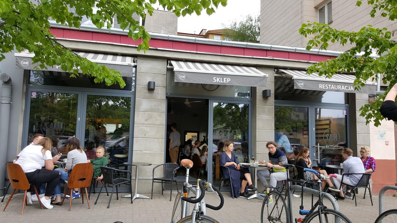 Sawa Hostel Varsó Kültér fotó